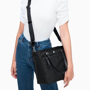 KATE SPADE BLACK SHOULDER BAG